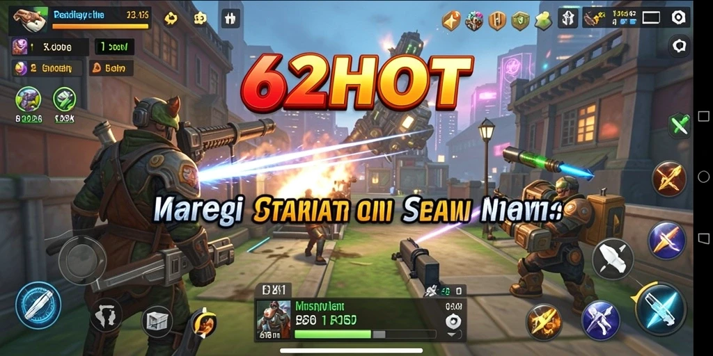 Tampilan gameplay <strong>62HOT</strong> yang mendebarkan dengan berbagai strategi unik.