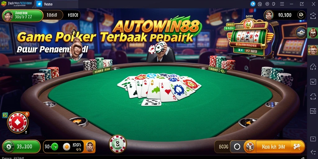 Gameplay menarik dari AUTOWIN88 saat bermain Poker dengan pemain lain.