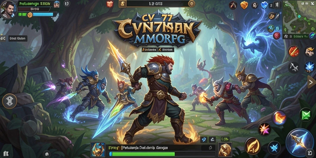 Gameplay menarik dan seru dalam dunia MMORPG CV777.