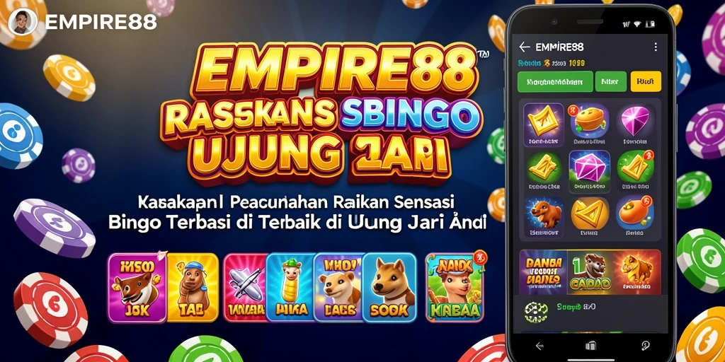 Screenshot gameplay EMPIRE88 menampilkan suasana Bingo yang penuh keseruan.