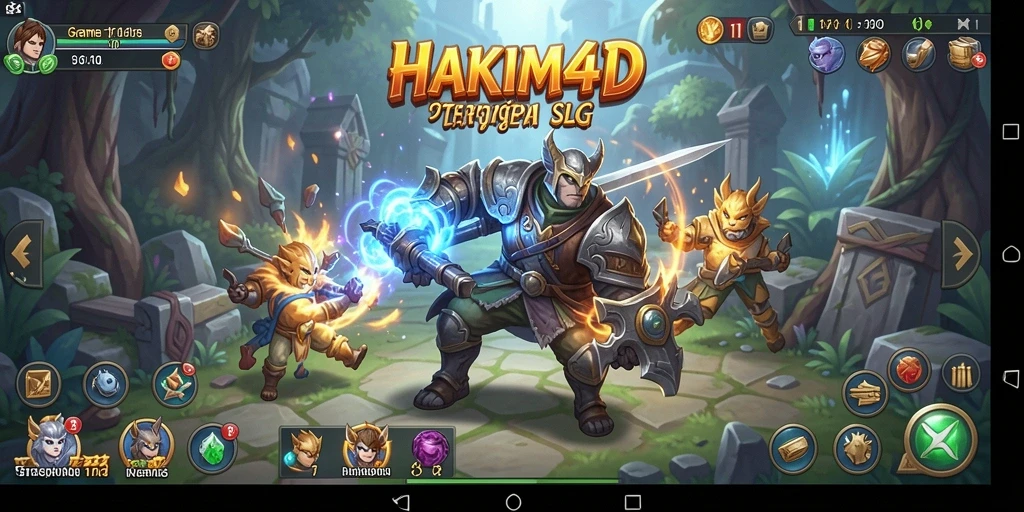 Tangkapan layar HAKIM4D menampilkan aksi gameplay strategi yang mendebarkan.
