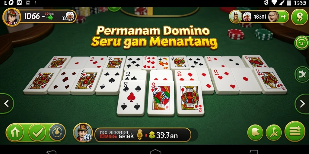 Gameplay seru ID66 dengan grafis menarik dan tantangan Domino