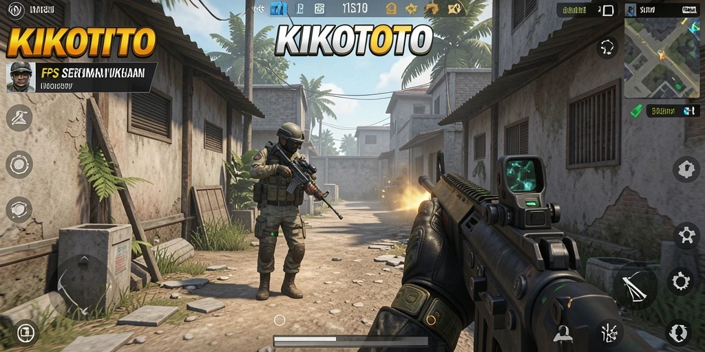 Tangkapan layar dari gameplay KIKOTOTO yang mendebarkan.