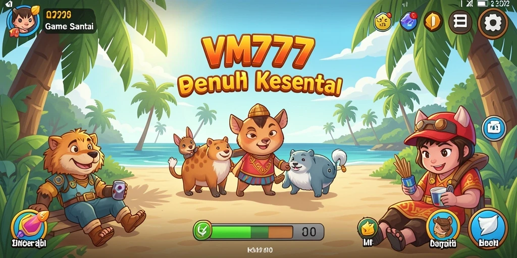 Tampilan dinamis dari gameplay <strong>VM777</strong> yang penuh warna dan menyenangkan.