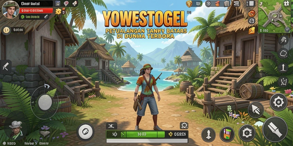 Screenshot gameplay YOWESTOGEL di dunia terbuka yang memukau.