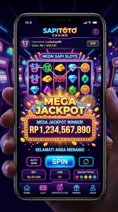 Screenshot saat mengunduh aplikasi di sapitoto.